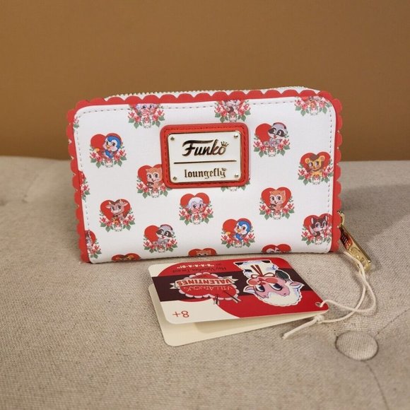 Loungefly Funko Villainous Valentines Zip Around Wallet - Picture 11 of 12